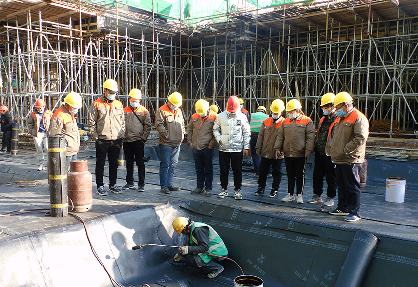雄安新區容東片區工地參觀